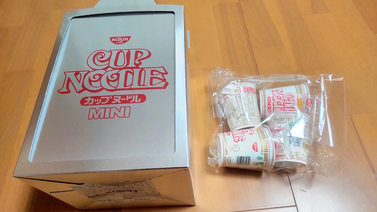 おかもち仕様のカップヌードル ミニをゲットしたのでご紹介します！ | にゃんこGAMES